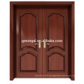 Luxury exterior decorative wooden double door